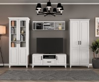 Vitrină Yasen Nordic 2D2S Alb/Alb Structura imaginea #2 — magazin online Desire.md