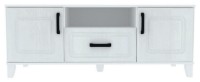 Тумба под ТВ Yasen Нордик ТВ Белый /Белая Структура