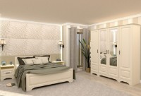 Прикроватная тумба Yasen Бостон 1Я Слоновая кость/Ваниль Супермат фото №2 — интернет-магазин Desire.md