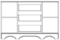 Comodă Yasen Boston 2D3S Fildeş/Vanilie Supermat imaginea #3 — magazin online Desire.md