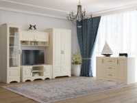 Comodă Yasen Boston 2D3S Fildeş/Vanilie Supermat imaginea #2 — magazin online Desire.md