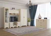 Шкаф Yasen Бостон гардеробный 2Д Слоновая кость/Ваниль Супермат фото №2 — интернет-магазин Desire.md