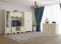 Comodă TV Yasen Бостон ТВ Слоновая кость/Ваниль Супермат imaginea #2 — magazin online Desire.md