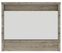 Прикроватная тумба Yasen Венера Дуб Крафт Серый/Белый