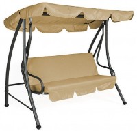 Leagăn de grădină Green Bay Corfu Beige (C1089B) imaginea #1 — magazin online Desire.md