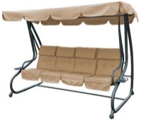 Садовые качели Green Bay Thasos Beige (C1106B) фото №1 — интернет-магазин Desire.md