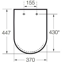 Сиденье для унитаза Roca Access (A801230004) фото №2 — интернет-магазин Desire.md