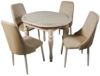 Masă pentru bucătărie Magnusplus DT A11 Ivory imaginea #2 — magazin online Desire.md