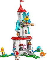 Set de construcție Lego Super Mario: Cat Peach Suit and Frozen Tower (71407)