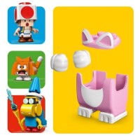 Set de construcție Lego Super Mario: Cat Peach Suit and Frozen Tower (71407) imaginea #4 — magazin online Desire.md