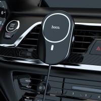 Încărcător auto Hoco CA90 Powerful Magnetic Black imaginea #3 — magazin online Desire.md