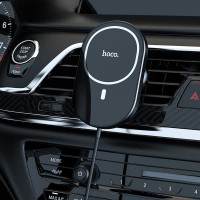 Încărcător auto Hoco CA90 Powerful Magnetic Black