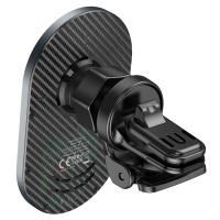 Автомобильная зарядка Hoco CA91 Magic Gray фото №3 — интернет-магазин Desire.md