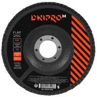 Шлифовальный круг Dnipro-M Р40 125x22.2mm 5pcs