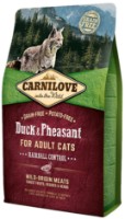 Сухой корм для кошек Carnilove Adult Cats Duck & Pheasant 2kg фото №1 — интернет-магазин Desire.md