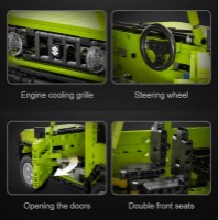 Конструктор CaDa Suzuki Jimny (51201) фото №7 — интернет-магазин Desire.md