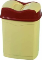 Coș de gunoi Magnusplus CK-010 № 4 Bej cu Cafeniu 25L imaginea #1 — magazin online Desire.md