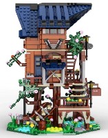 Конструктор CaDa Дом 4 времени года с LED подсветкой (66004) фото №3 — интернет-магазин Desire.md