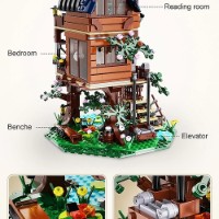 Конструктор CaDa Дом 4 времени года с LED подсветкой (66004) фото №8 — интернет-магазин Desire.md