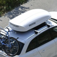 Автобокс Menabo Mania 400 White Glosy фото №2 — интернет-магазин Desire.md