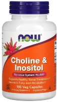 Пищевая добавка NOW Choline & Inositol 100cap