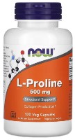 Аминокислоты NOW L-Proline 500mg 120cap