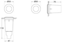 Lampa de gradină Fumagalli 1L0000000LXZ1L imaginea #2 — magazin online Desire.md