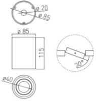 Spot GTV OS-SEN5087OKB-10 imaginea #2 — magazin online Desire.md