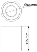 Спот GTV OS-SENM5081OKCZ-00 фото №2 — интернет-магазин Desire.md