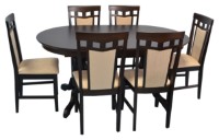 Masă pentru bucătărie pliabilă Evelin HV 33 V Chocolate imaginea #7 — magazin online Desire.md