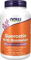 Supliment alimentar NOW Quercetin with Bromelain 120cap imaginea #1 — magazin online Desire.md