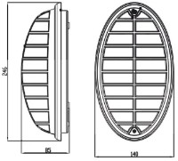 Aplică exterior Horoz AQUA (400.002.111) imaginea #2 — magazin online Desire.md