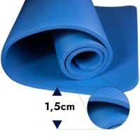 Covoraș fitness Sport NBR Yoga Mat 1.5cm Blue imaginea #3 — magazin online Desire.md