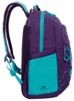 Rucsac pentru oraș Rivacase 5430 Violet/Aqua imaginea #2 — magazin online Desire.md