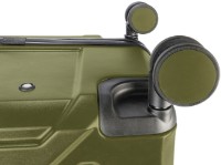Чемодан Tucano Trolley Iron Rigid M 72L Military Green (BTRIR-M-VM) фото №8 — интернет-магазин Desire.md