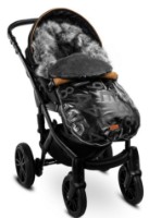 Husa de iarnă pentru copii Sensillo Aspen Romper Bag Black (84950) imaginea #3 — magazin online Desire.md