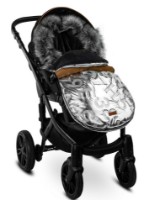 Husa de iarnă pentru copii Sensillo Aspen Romper Bag Silver (84951) imaginea #3 — magazin online Desire.md