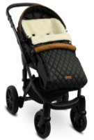 Husa de iarnă pentru copii Sensillo Quilted polar romper bag Black (829) imaginea #5 — magazin online Desire.md