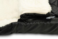 Husa de iarnă pentru copii Sensillo Quilted polar romper bag Black (829) imaginea #3 — magazin online Desire.md