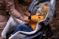 Husa de iarnă pentru copii Sensillo Olaf Romper Bag Flamingos (8367) imaginea #7 — magazin online Desire.md