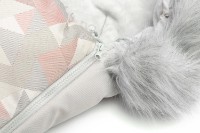 Husa de iarnă pentru copii Sensillo Olaf Romper Bag Pink Mosaic (8369) imaginea #2 — magazin online Desire.md