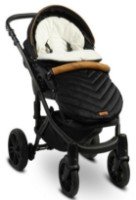 Husa de iarnă pentru copii Sensillo Riviera Romper Bag Black (8491) imaginea #3 — magazin online Desire.md