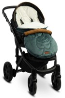 Husa de iarnă pentru copii Sensillo Riviera Romper Bag Deep Green (8493) imaginea #2 — magazin online Desire.md