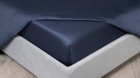 Простынь на резинке Askona Home 180x200 Navy Blue фото №2 — интернет-магазин Desire.md