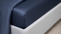 Простынь на резинке Askona Home 180x200 Navy Blue фото №3 — интернет-магазин Desire.md