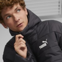 Geacă pentru bărbați Puma Ess+ Hooded Padded Coat Puma Black S imaginea #5 — magazin online Desire.md
