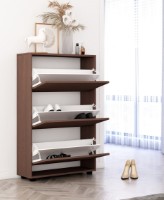 Rafturi pentru pantofi Mobildor-Lux Leo 60 (125x60x27) Wenge imaginea #2 — magazin online Desire.md