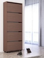 Rafturi pentru pantofi Mobildor-Lux Leo 60 (203x60x27) Wenge imaginea #3 — magazin online Desire.md