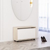 Обувница Mobildor-Lux Leo 60 (47x60x27) Sonoma/White