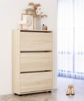 Rafturi pentru pantofi Mobildor-Lux Leo 125x80x27 Sonoma (10008764) imaginea #3 — magazin online Desire.md